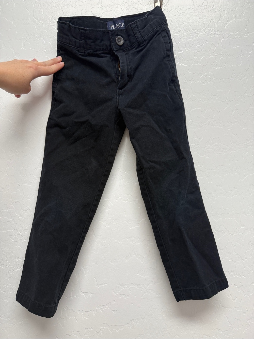 Black Straight Leg Slim Fit